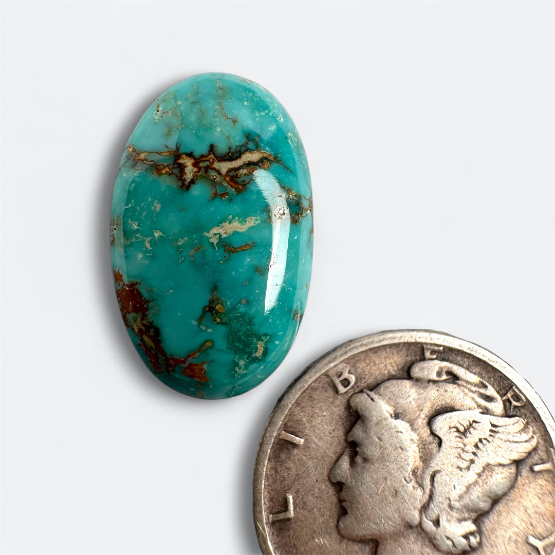 Natural Fox Turquoise 10.40 carats
