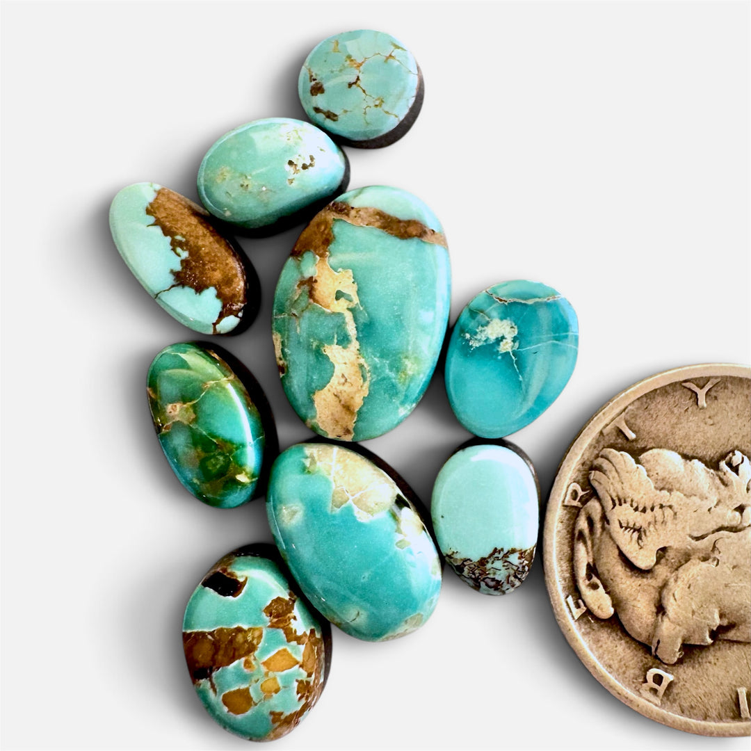 Natural Royston turquoise 17.10 carats