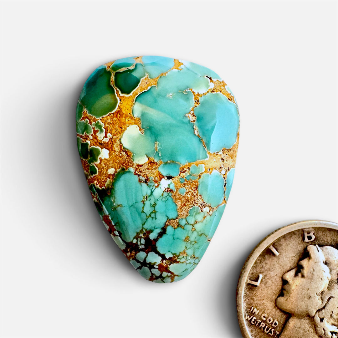 Natural Royston turquoise 25.45 carats