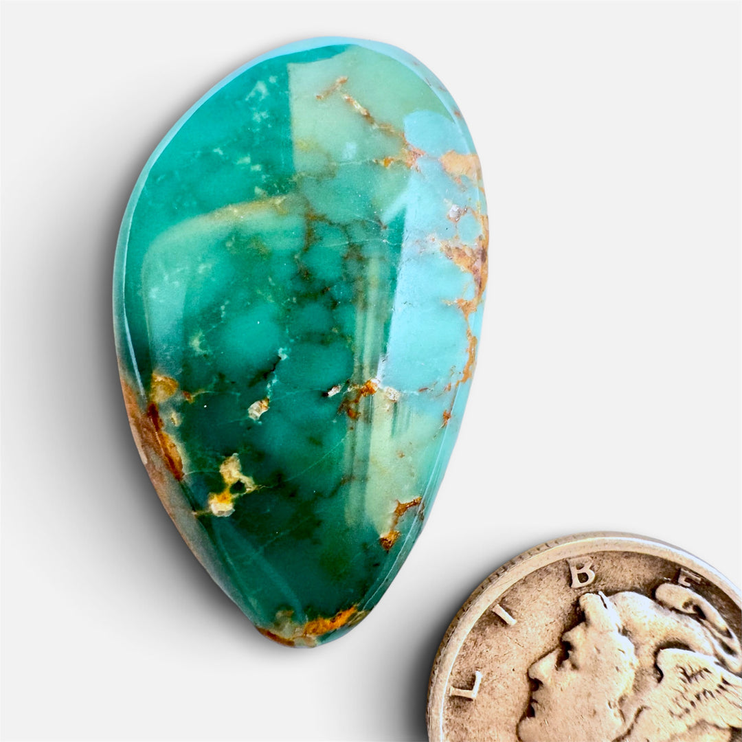 Natural Royston turquoise 24.55 carats