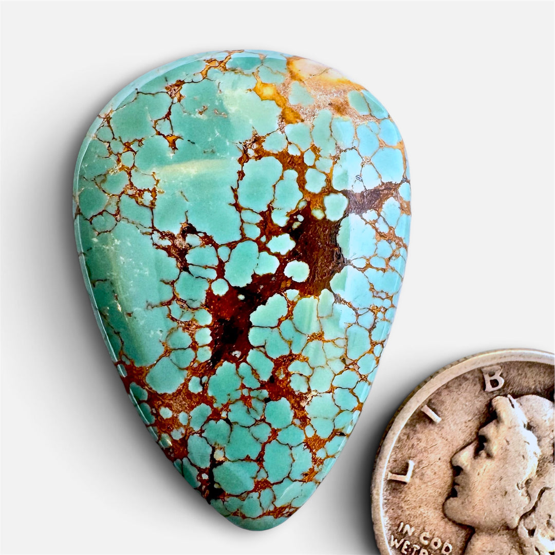 Natural Royston turquoise 27.30 carats