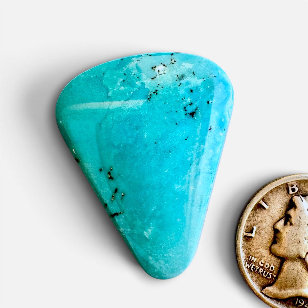 Natural Sleeping Beauty turquoise 29.45 carats 