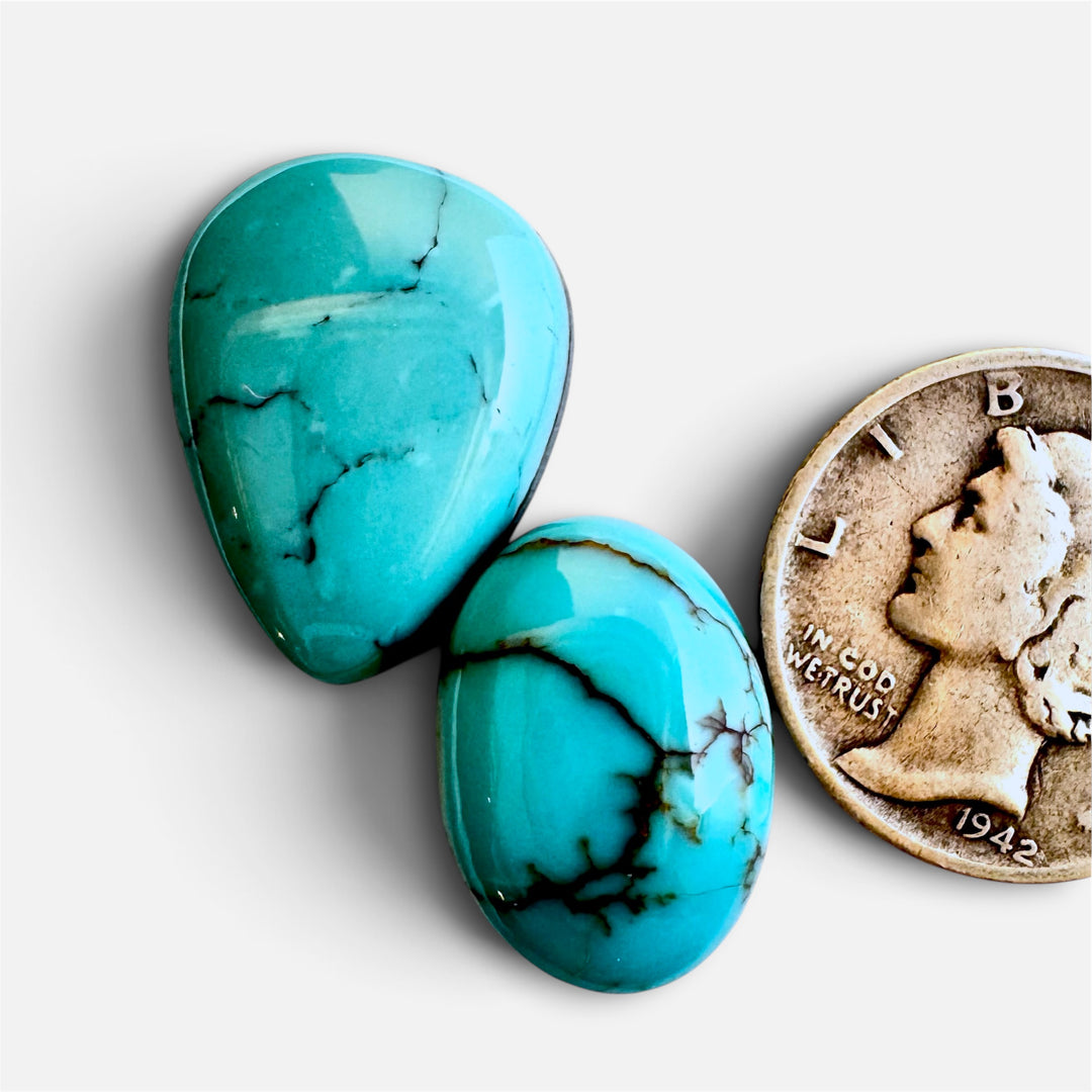 Natural Cloud Mountain turquoise 16.15 carats