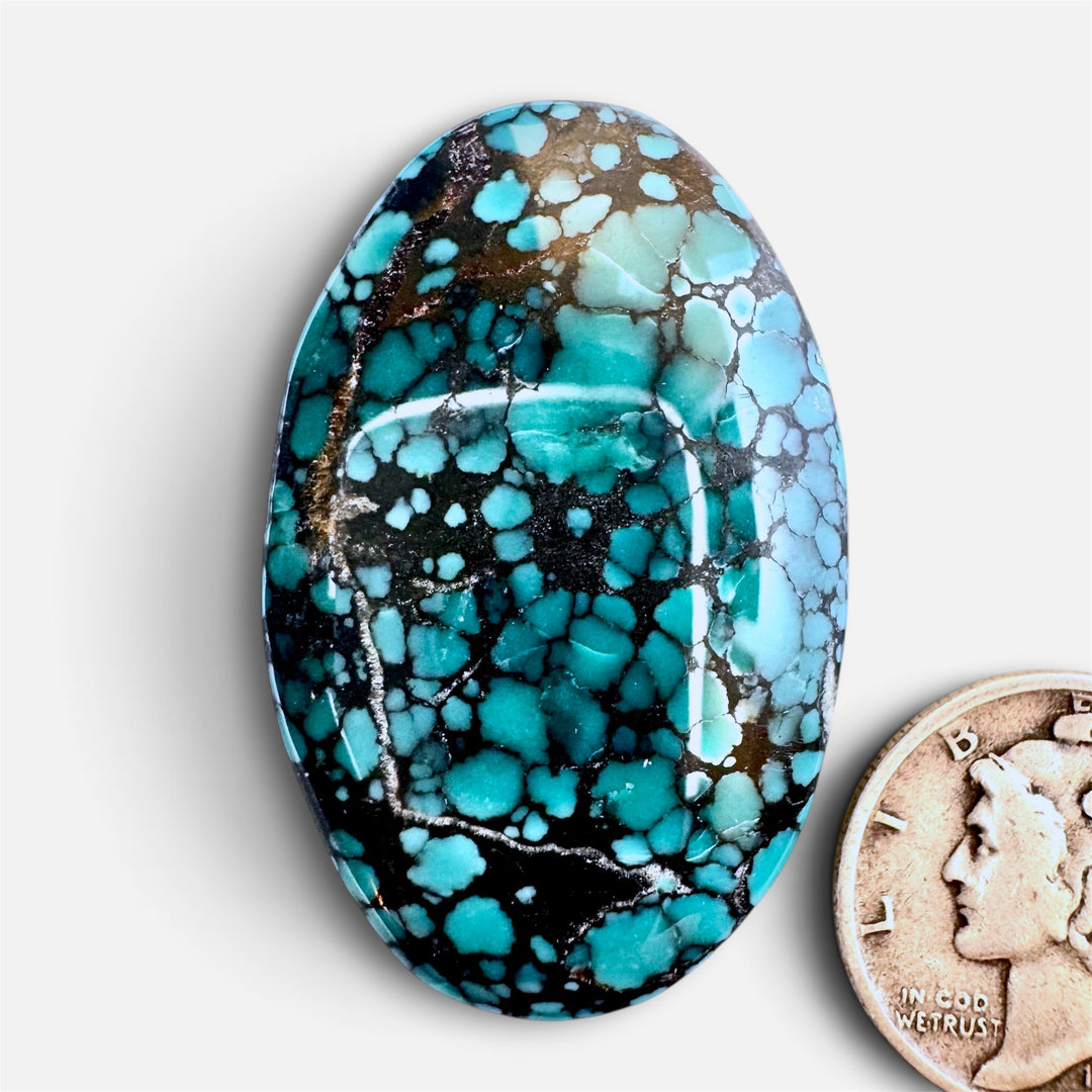 Cloud Mountain turquoise 40.55 carats