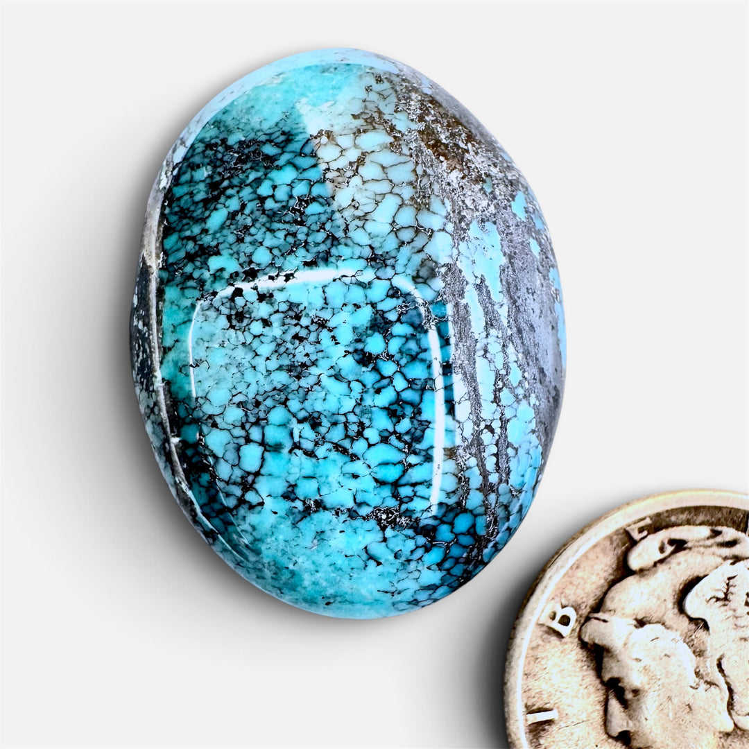 Natural Cloud Mountain turquoise 26.85 carats