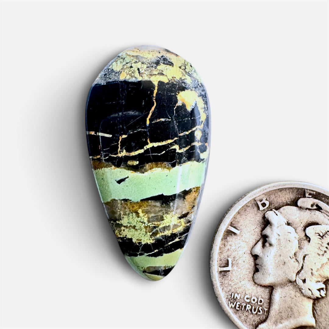 Natural Bamboo Mountain turquoise 14.00 carats 