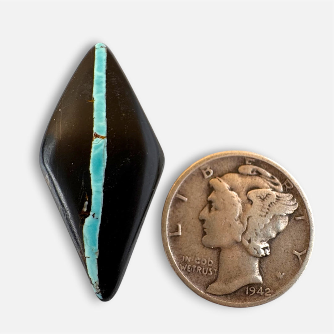 Natural Blackjack Turquoise 9.30 carats