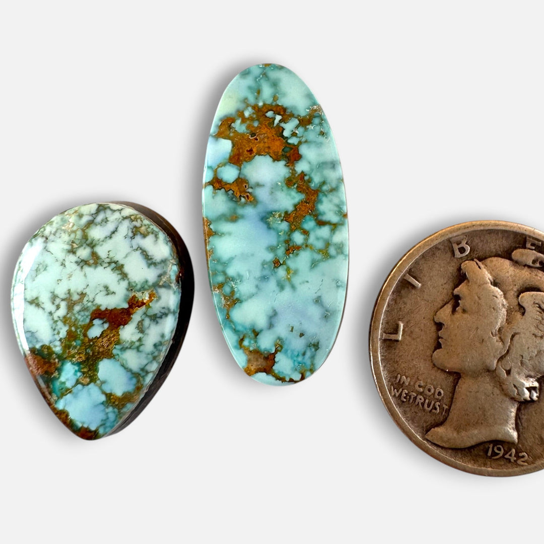 Natural Blue Moon turquoise 15.35 carats