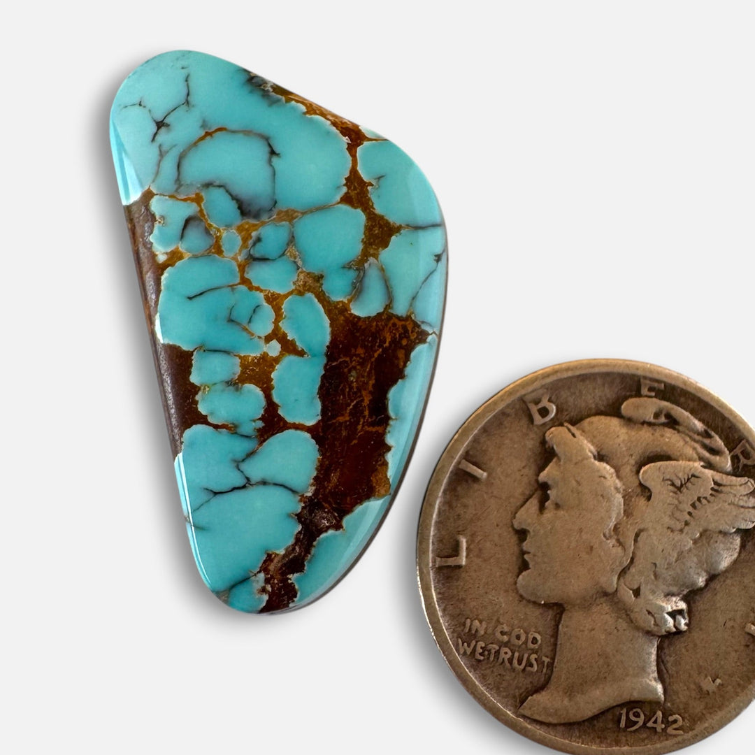 Natural Blue Moon turquoise 15.95 carats