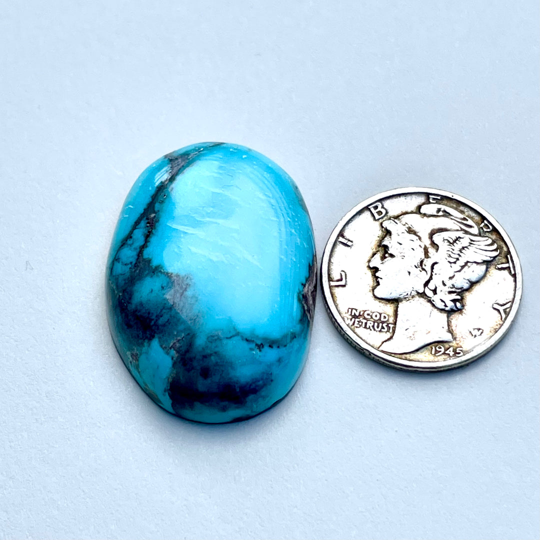 Natural Bisbee Turquoise Cab