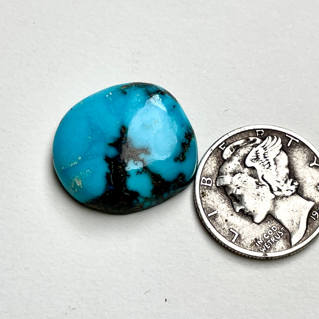 Natural Bisbee Turquoise Cab