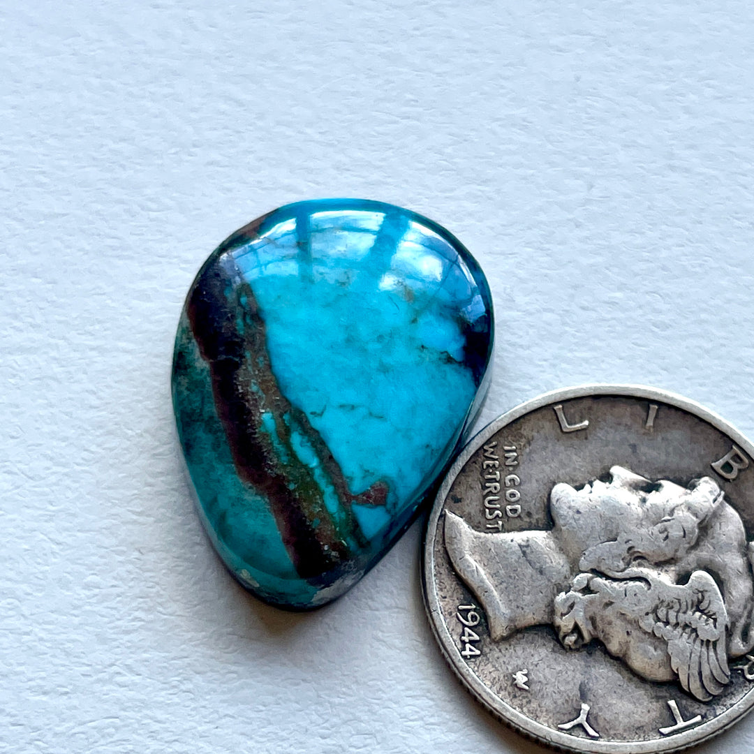 Natural Bisbee Turquoise Cab