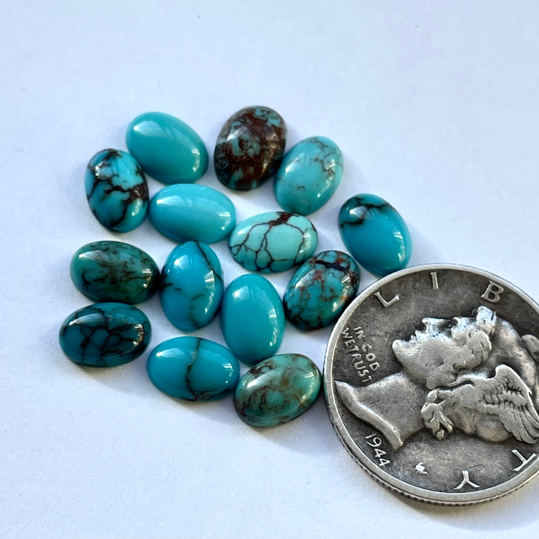 Egyptian Turquoise • 5x7 mm ovals