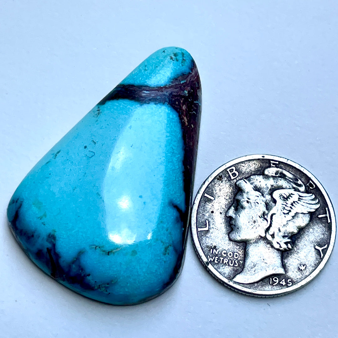 Natural Bisbee Turquoise Cab