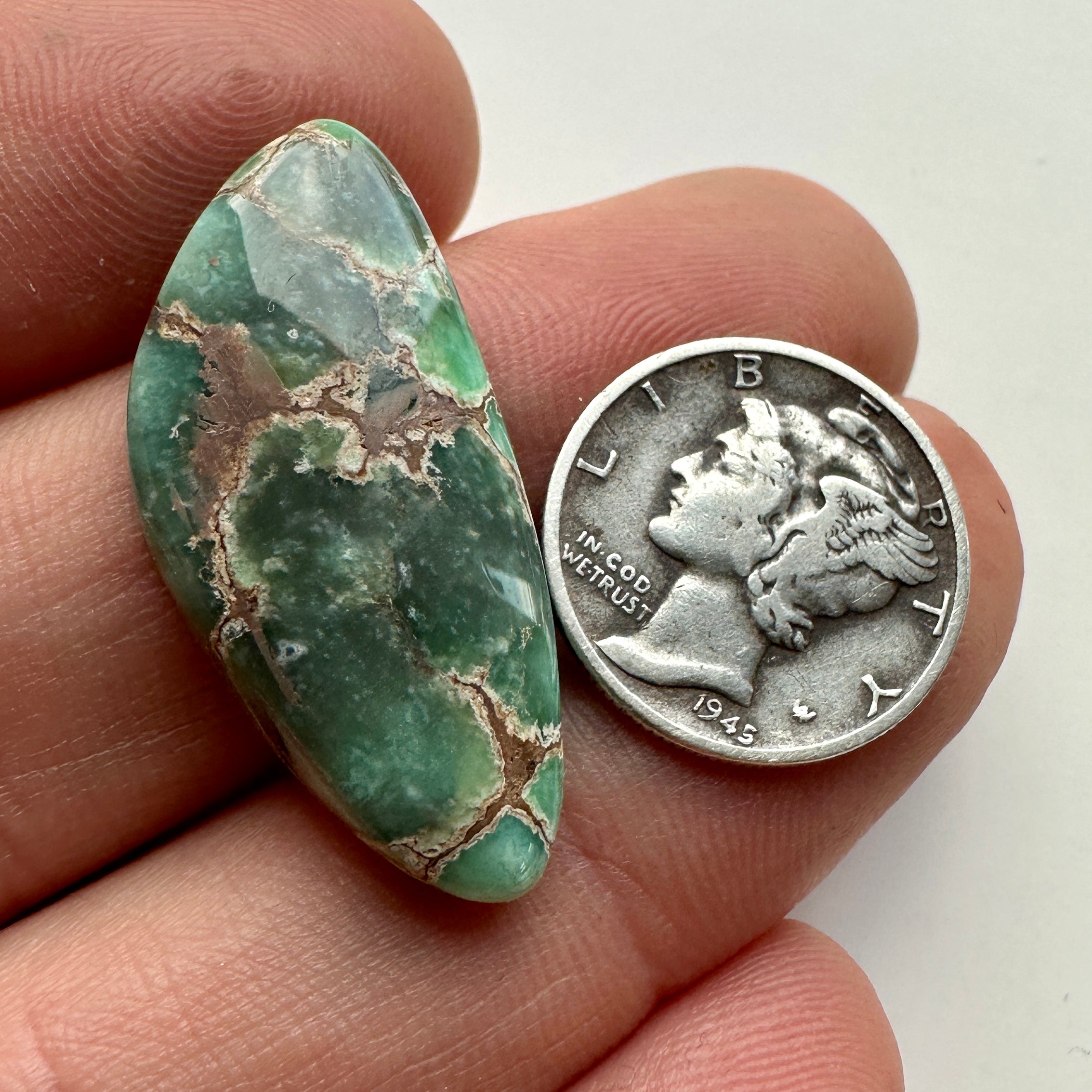 Natural Gem Damele Turquoise Cab 36 ct Damele Turquoise Large Natural Gem High Grade Cabochon 34.6 CTS - Etsy