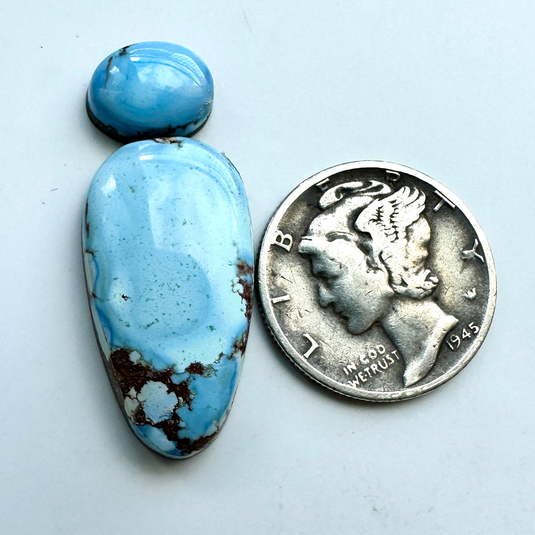 Natural Lavender Turquoise